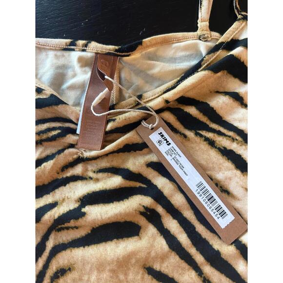 NWT Skims Sleep Cami Set size L in Bronze Tiger Print - Picture 2 of 2